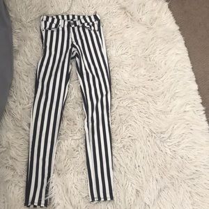 Striped pants h&m
